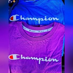 2 NWT womens champion shirts